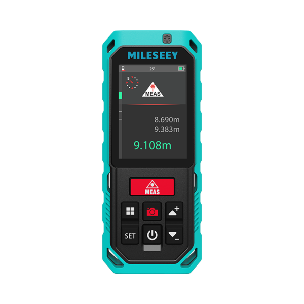 Mileseey S2 Outdoor Laser Measure Tool with Camera Viewfinder and Bluetooth